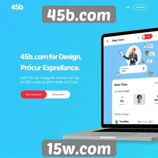Avaliação do design e usabilidade do 45b.com