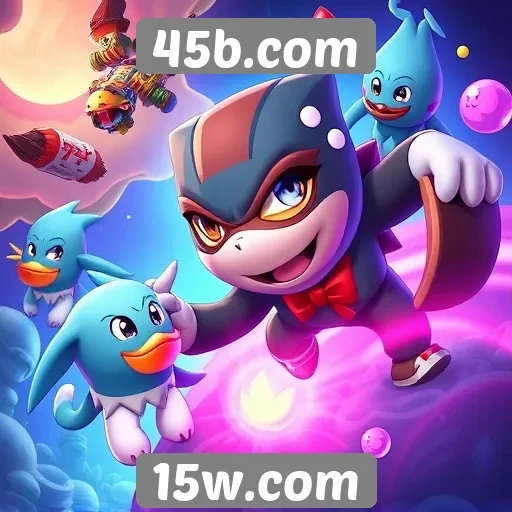 Novidades de jogos em 45b.com atraem novos usuários