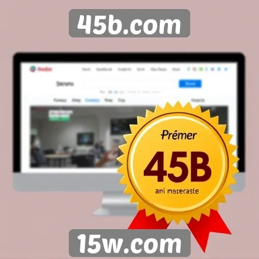 Experiência do usuário em 45b.com é premiada